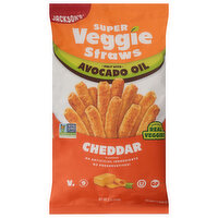 Jackson's Super Veggie Straws Cheddar, 5 Ounce