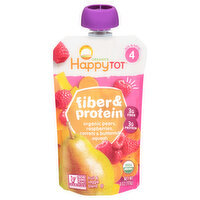 Happy Tot Pears, Raspberries, Carrots & Butternut Squash, 4 Ounce