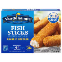 Van de Kamp's Crunchy Fish Sticks, 24.6 Ounce