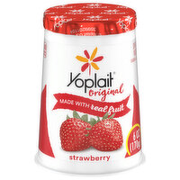 Yoplait Original Yogurt, Original Strawberry, Low Fat Yogurt, 6 Ounce