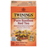 Twinings Pure Rooibos Red Tea, 20 Each
