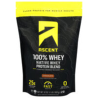 Ascent Chocolate Whey Protein, 32 Ounce