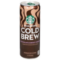 Starbucks Chocolate Sweet Cream Cold Brew, 11 Ounce