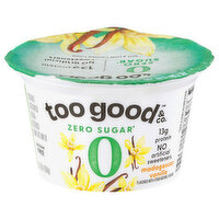 Too Good Greek Yogurt Zero Sugar Vanilla, 5.3 Ounce