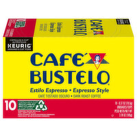Cafe Bustelo Coffee K-Cup Espresso Style, 10 Each