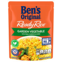 Ben's Original Ready Rice Garden Vegetable Flavored Rice Easy Dinner Side, 8.8 Ounce