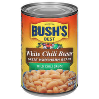Bush's Best White Chili Beans in a Mild Chili Sauce, 15.5 Ounce