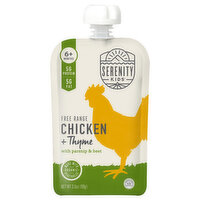 Serenity Kids Pouch Chicken Thyme, 3.5 Ounce