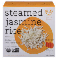 Grain Trust Jasmine Rice, Steamed, 30 Ounce