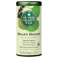 Republic Of Tea Brain Boost Supergreen Matcha, 36 Each