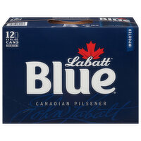 Labatt Blue Canadian Pilsener, 12 Each