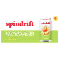 Spindrift Sparkling Water Fuji Apple, 8 Each