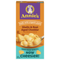 Annie's Shells & Real Aged Cheddar Mac & Cheese, 6 Ounce