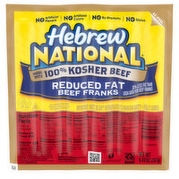 Hebrew National Reduced Fat Beef Franks, 9.43 Ounce