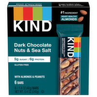 KIND Bars, Dark Chocolate Nuts & Sea Salt, 6 Each