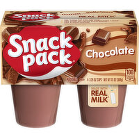 Snack Pack Pudding Chocolate, 4 Each