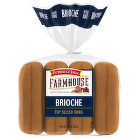 Pepperidge Farm Farmhouse Brioche Buns Top Sliced, 8 Each