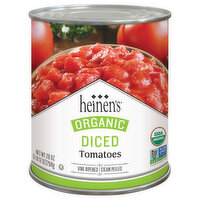 Heinen's Organic Diced Tomatoes in Juice, 28 Ounce