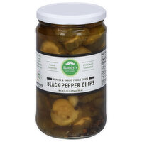 Randy's Pickles Black Pepper Pickle Chips, 24 Ounce