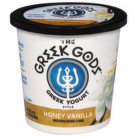 Greek Gods Honey Vanilla Greek Style Yogurt, 24 Ounce