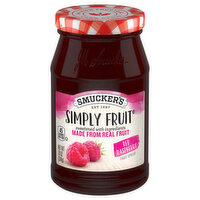 Smucker's Simply Fruit, Red Raspberry Fruit Spread, 10 Ounce