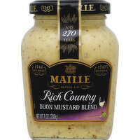 Maille Mustard Rich Country Dijon, 7 Ounce