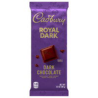 Cadbury Dark Chocolate, Royal Dark, 3.5 Ounce