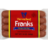 Vienna Beef Franks, 12 Ounce