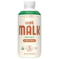 Malk Organic Oat Milk, Original, 28 Ounce