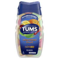 Tums Ultra Strngth Assorted Fruit, 72 Each