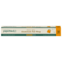 Paperbird Heavy Duty Aluminum Foil 50 Square Foot, 50 Square foot