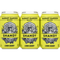 Market Garden Brewery Beer, Shandy, 6 Each