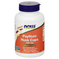 Now Psyllium Husk 500mg, 200 Each