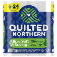 QUILTED NORTHERN SOFT AND STRONG MEGA ROLL, 6 Each