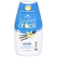 SweetLeaf Stevia Sweetener, Vanilla Flavored, 1.7 Fluid ounce