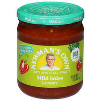 Newman's Own Salsa, Mild Chunky, 16 Ounce