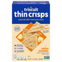 Triscuit Thin Crisps White Cheddar, 7.1 Ounce