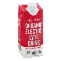 NOOMA Electrolyte Drink, Organic, Watermelon Lime, 16.9 Ounce