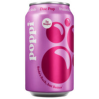 Poppi Prebiotic Soda, Doc Pop, 12 Ounce