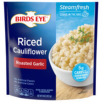 Birds Eye Riced Cauliflower, Roasted Garlic, 10 Ounce