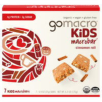 GoMacro MacroBars, Cinnamon Roll, 7 Each