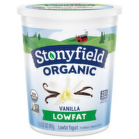 Stonyfield Organic Vanilla Lowfat Yogurt, 32 Ounce