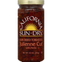California Sun Dry Sun-Dried Julienne Cut Tomatoes in Oil, 8.5 Ounce
