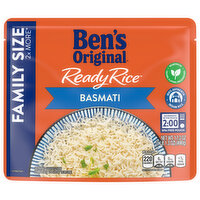 Bens Original Ready Rice Family Size Basmati, 17.3 Ounce