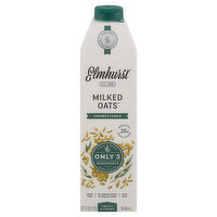 Elmhurst Unsweetened Oat Milk, 32 Ounce