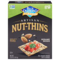 Blue Diamond Artisan Crackers, Sesame Seed, 4.25 Ounce