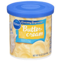 Pillsbury Frosting, Butter Cream, 16 Ounce