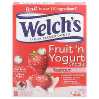 Welch's Strawberry Fruit Snacks, 8 Each