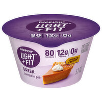 Light + Fit Nonfat Gluten-Free Seasonal Greek Yogurt, 5.3 Ounce