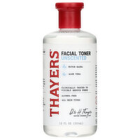 Thayers Witch Hazel Unscented Aloe Vera Facial Toner, 12 Ounce